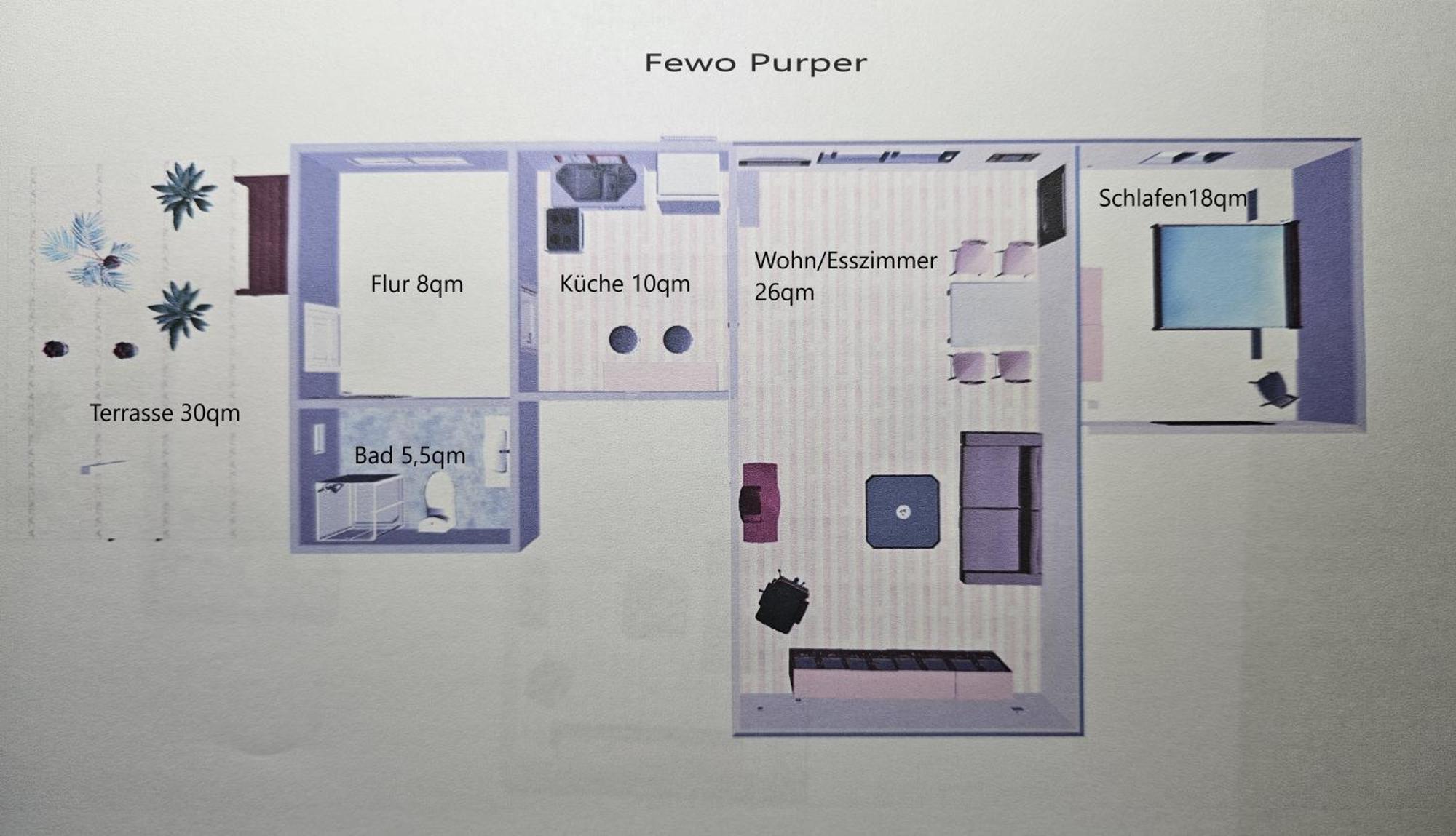 Fewo Purper Frauenberg Zewnętrze zdjęcie